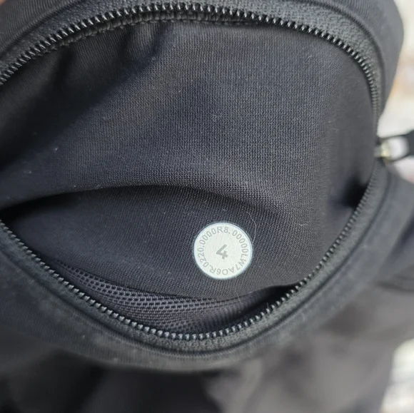 lululemon athletica Black Performance Running Shorts with Zip Pocket - Picture 3 of 5